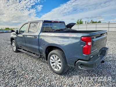 Drugie zdjęcie samochodu z przodu: 2022 CHEVROLET SILVERADO LTD K1500 CUSTOM VIN:1GCPYBEK2NZ130054 - miniatura