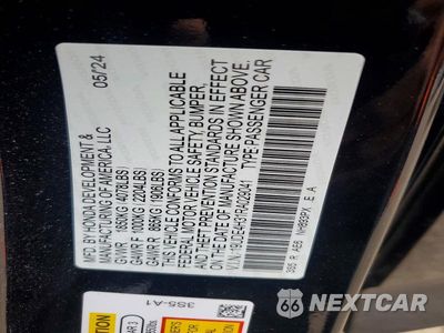 Zdjęcie 12 z 12 samochodu: 2024 ACURA INTEGRA A-SPEC VIN:19UDE4H31RA029041 - miniatura