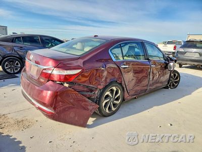 Trzecie zdjęcie samochodu z tyłu: 2016 HONDA ACCORD EX VIN:1HGCR2F7XGA081484 - miniatura