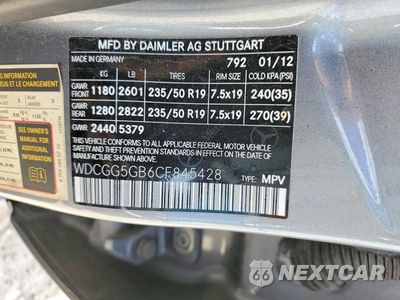 Zdjęcie 13 z 13 samochodu: 2012 MERCEDES-BENZ GLK 350 VIN:WDCGG5GB6CF845428 - miniatura