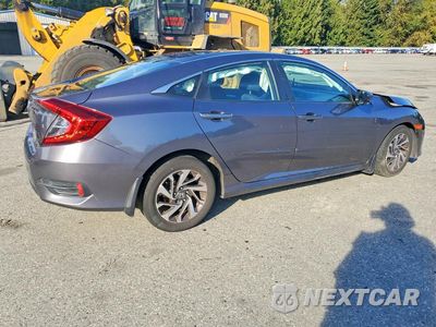 Trzecie zdjęcie samochodu z tyłu: 2016 HONDA CIVIC EX VIN:19XFC2F75GE072301 - miniatura