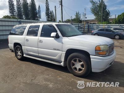 Czwarte zdjęcie samochodu z boku: 2003 GMC YUKON XL DENALI VIN:1GKFK66U33J285037 - miniatura