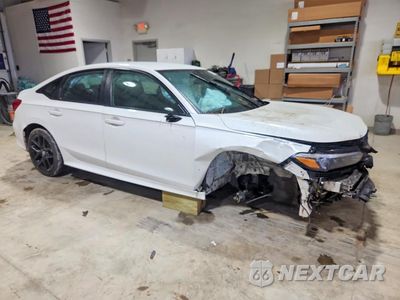 Czwarte zdjęcie samochodu z boku: 2023 HONDA CIVIC SPORT VIN:2HGFE2F58PH533750 - miniatura