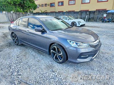 Czwarte zdjęcie samochodu z boku: 2016 HONDA ACCORD SPORT VIN:1HGCR2F50GA236722 - miniatura