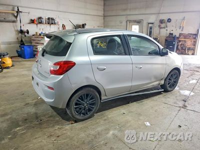 Trzecie zdjęcie samochodu z tyłu: 2019 MITSUBISHI MIRAGE LE VIN:ML32A5HJ7KH016235 - miniatura