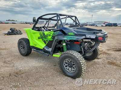 Trzecie zdjęcie samochodu z tyłu: 2018 ARCTIC CAT WILDCAT UTILITY VEHICLE VIN:4UF18MPV8JT302599 - miniatura