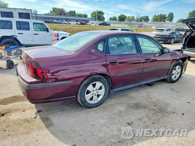 Trzecie zdjęcie samochodu z tyłu: 2003 CHEVROLET IMPALA VIN:2G1WF52E439317507 - miniatura