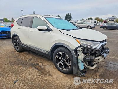 Czwarte zdjęcie samochodu z boku: 2017 HONDA CR-V TOURING VIN:5J6RW2H98HL063470 - miniatura