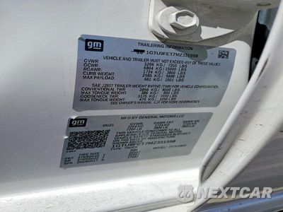 Zdjęcie 12 z 12 samochodu: 2021 GMC SIERRA K1500 DENALI VIN:1GTU9FET7MZ331558 - miniatura