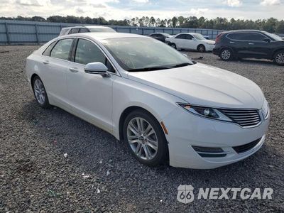 Czwarte zdjęcie samochodu z boku: 2016 LINCOLN MKZ VIN:3LN6L2G9XGR610673 - miniatura