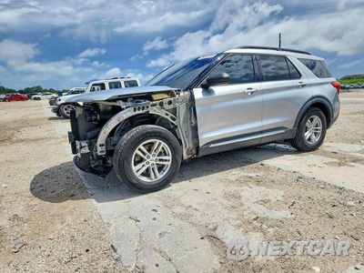 2021 FORD EXPLORER XLT 1FMSK7DH0MGA12282 - główne zdjęcie licytacji z USA - miniatura