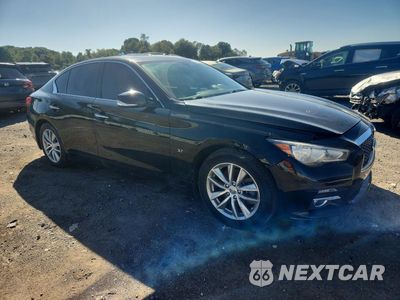Czwarte zdjęcie samochodu z boku: 2016 INFINITI Q50 2.0T PREMIUM VIN:JN1CV7AP5GM202146 - miniatura