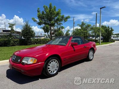 Drugie zdjęcie samochodu z przodu: 1997 MERCEDES-BENZ SL 500 VIN:WDBFA67F5VF144926 - miniatura