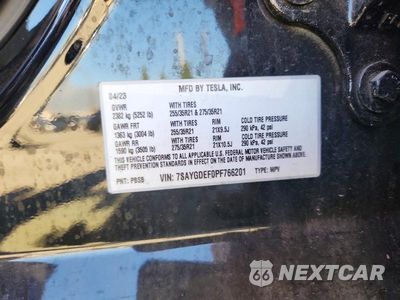 Zdjęcie 13 z 13 samochodu: 2023 TESLA MODEL Y VIN:7SAYGDEF0PF766201 - miniatura