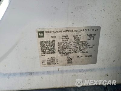 Zdjęcie 12 z 12 samochodu: 2021 CHEVROLET EQUINOX LT VIN:3GNAXUEV5MS106719 - miniatura
