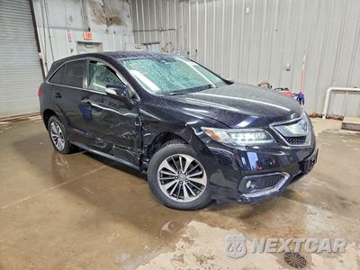 Czwarte zdjęcie samochodu z boku: 2017 ACURA RDX ADVANCE VIN:5J8TB4H77HL033489 - miniatura