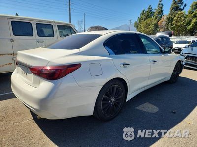 Trzecie zdjęcie samochodu z tyłu: 2019 INFINITI Q50 3.0T LUXE VIN:JN1EV7AP6KM511884 - miniatura