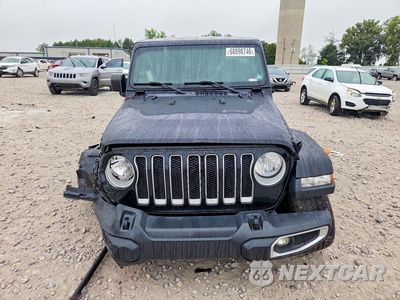 Piąte zdjęcie samochodu w środku: 2019 JEEP WRANGLER UNLIMITED SAHARA VIN:1C4HJXEN4KW548130 - miniatura