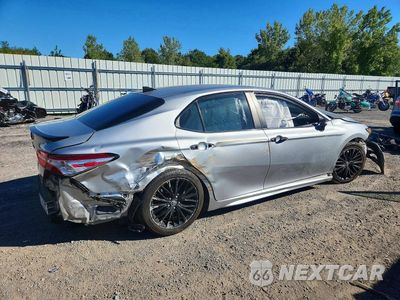Trzecie zdjęcie samochodu z tyłu: 2020 TOYOTA CAMRY SE NIGHTSHADE VIN:4T1G11AK4LU307956 - miniatura