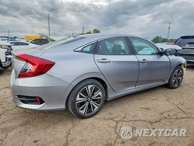 Trzecie zdjęcie samochodu z tyłu: 2017 HONDA CIVIC EXL VIN:19XFC1F79HE024036 - miniatura