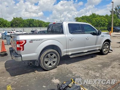 Trzecie zdjęcie samochodu z tyłu: 2019 FORD F150 SUPERCREW VIN:1FTEW1CP1KFD40812 - miniatura