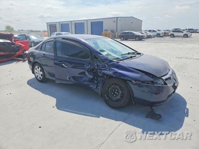 Czwarte zdjęcie samochodu z boku: 2008 HONDA CIVIC LX VIN:2HGFA16568H533964 - miniatura
