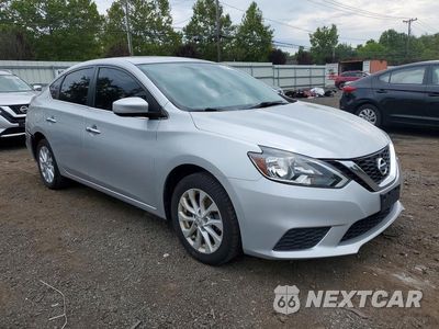 Czwarte zdjęcie samochodu z boku: 2019 NISSAN SENTRA SV VIN:3N1AB7AP9KY391776 - miniatura