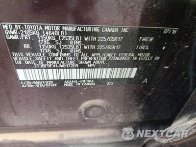 Zdjęcie 12 z 12 samochodu: 2018 TOYOTA RAV4 LE VIN:2T3BFREV4JW817209 - miniatura
