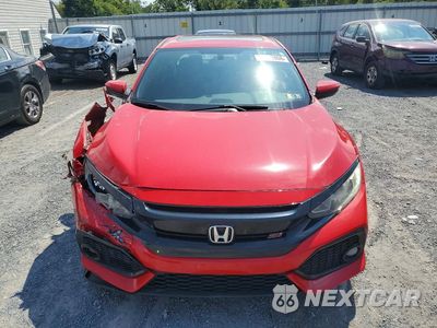 Piąte zdjęcie samochodu w środku: 2017 HONDA CIVIC SI VIN:2HGFC1E5XHH704260 - miniatura
