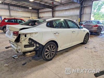 Trzecie zdjęcie samochodu z tyłu: 2019 KIA OPTIMA EX VIN:5XXGU4L16KG330001 - miniatura