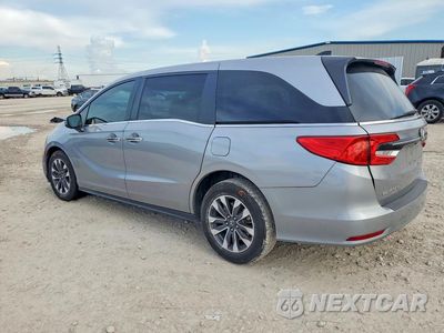 Drugie zdjęcie samochodu z przodu: 2023 HONDA ODYSSEY EXL VIN:5FNRL6H60PB033019 - miniatura