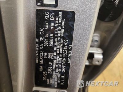 Zdjęcie 12 z 12 samochodu: 2025 KIA K4 LXS VIN:3KPFT4DE9SE219709 - miniatura