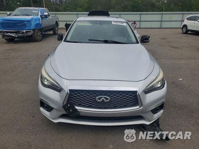 Piąte zdjęcie samochodu w środku: 2018 INFINITI Q50 3.0T LUXE VIN:JN1EV7AR8JM444964 - miniatura