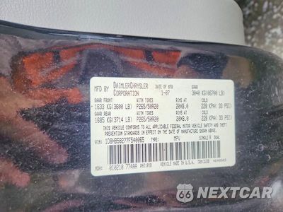 Zdjęcie 13 z 13 samochodu: 2007 DODGE DURANGO LIMITED VIN:1D8HB58277F540065 - miniatura