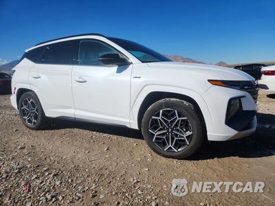 Czwarte zdjęcie samochodu z boku: 2024 HYUNDAI TUCSON N LINE VIN:KM8JFCD13RU180115 - miniatura