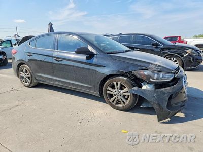 Czwarte zdjęcie samochodu z boku: 2018 HYUNDAI ELANTRA SEL VIN:5NPD84LF0JH401652 - miniatura