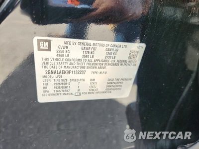 Zdjęcie 14 z 14 samochodu: 2015 CHEVROLET EQUINOX LS VIN:2GNALAEK9F1132237 - miniatura