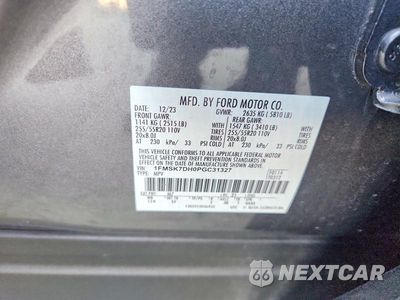 Zdjęcie 13 z 13 samochodu: 2023 FORD EXPLORER XLT VIN:1FMSK7DH0PGC31327 - miniatura