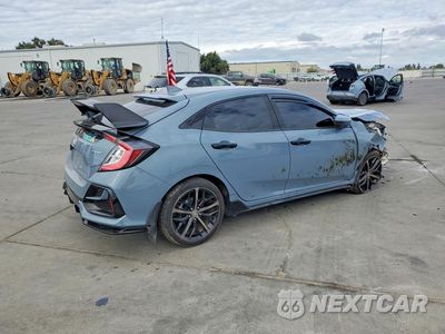 Trzecie zdjęcie samochodu z tyłu: 2021 HONDA CIVIC SPORT VIN:SHHFK7H46MU422414 - miniatura