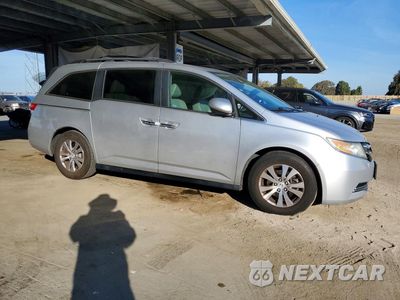 Czwarte zdjęcie samochodu z boku: 2015 HONDA ODYSSEY EXL VIN:5FNRL5H63FB078173 - miniatura