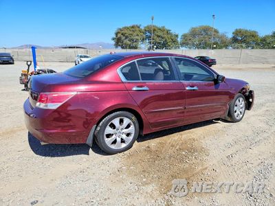 Trzecie zdjęcie samochodu z tyłu: 2008 HONDA ACCORD EXL VIN:1HGCP36898A012498 - miniatura