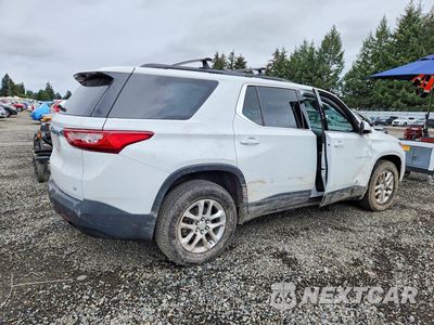 Trzecie zdjęcie samochodu z tyłu: 2019 CHEVROLET TRAVERSE LT VIN:1GNEVGKW9KJ146242 - miniatura
