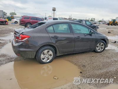 Trzecie zdjęcie samochodu z tyłu: 2014 HONDA CIVIC LX VIN:2HGFB2F57EH517058 - miniatura