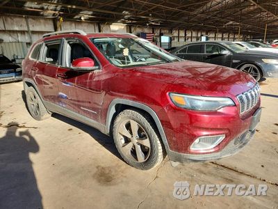 Czwarte zdjęcie samochodu z boku: 2021 JEEP CHEROKEE LIMITED VIN:1C4PJLDX8MD187054 - miniatura