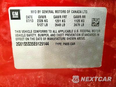 Zdjęcie 12 z 12 samochodu: 2014 CADILLAC XTS PLATINUM VIN:2G61S5S35E9129144 - miniatura