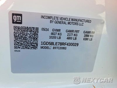 Zdjęcie 13 z 13 samochodu: 2024 GMC SIERRA C2500 HEAVY DUTY VIN:1GD58LE78RF430029 - miniatura