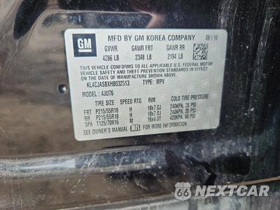 Zdjęcie 13 z 13 samochodu: 2017 BUICK ENCORE PREFERRED VIN:KL4CJASBXHB032513 - miniatura