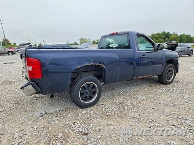 Trzecie zdjęcie samochodu z tyłu: 2008 CHEVROLET SILVERADO C1500 VIN:1GCEC14CX8Z200530 - miniatura