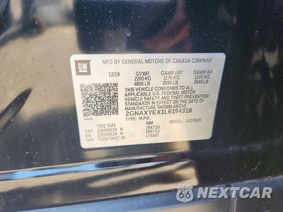 Zdjęcie 13 z 13 samochodu: 2020 CHEVROLET EQUINOX PREMIER VIN:2GNAXYEX1L6194318 - miniatura
