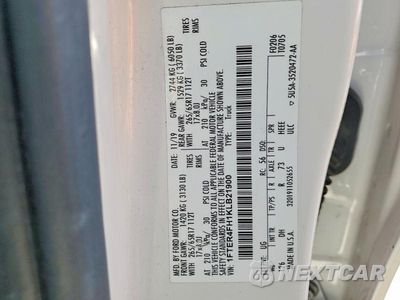 Zdjęcie 12 z 12 samochodu: 2019 FORD RANGER XL VIN:1FTER4FH1KLB21900 - miniatura
